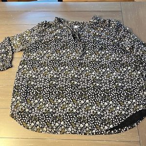 Loft plus blouse, size 18 floral pattern